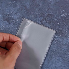 珠友 輕便透明卡夾/輕便透明卡夾/透明卡夾-6入