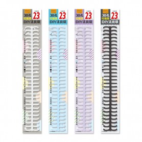 珠友 30孔 DIY活頁環/活頁孔環 /活頁環 /活頁孔(孔徑13mm)