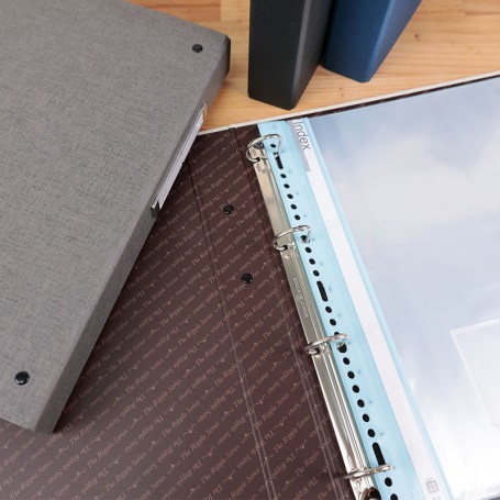 珠友 A4/13K 4孔D型檔案夾/D型夾/資料夾