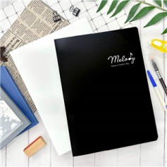 四季紙品禮品 A4不反光資料簿20入 樂譜夾 文件夾 RZ1008