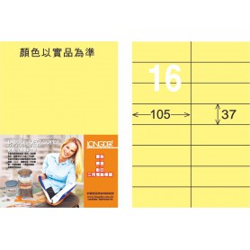 龍德 Y系列 淺黃三用電腦標籤 大包1000 大張