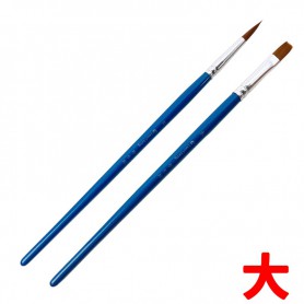 天成 學生水彩筆 大號 / 平/圓頭
