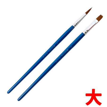 天成 學生水彩筆 大號 / 平/圓頭