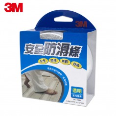 3M 安全防滑條室內專用-7680-5.08CMx4.5M-透明