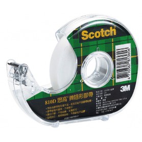 3M 810-D3/4 附台隱形膠帶 18mmX33m