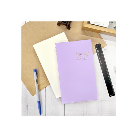 四季紙品禮品 2027年36K方格日誌 行事曆 手帳 YD2736G