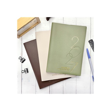 四季紙品禮品 2027年25K月誌 行事曆 手帳 YM2725