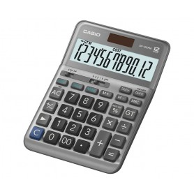 [公司貨 2 年保固]CASIO 計算機 DF-120FM 12 位數 成本售價利潤 金屬面板桌上型計算機