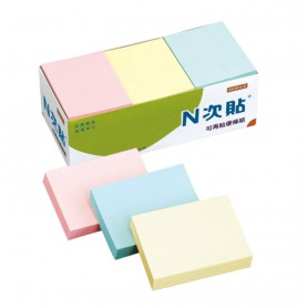 N次貼 標準型便條紙 38*51mm 1200張/12本 61105